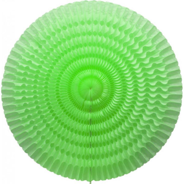 Décoration de salle, éventail, alvéolé, vert