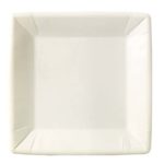 Décoration de table, assiettes, blanche, fibre de canne, 25