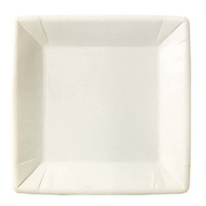 Décoration de table, assiettes, blanche, fibre de canne, 25