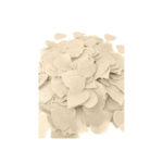 Décoration de table, confettis, cœurs, crème