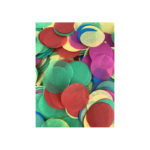Décoration de table, confettis, rond, multicolore