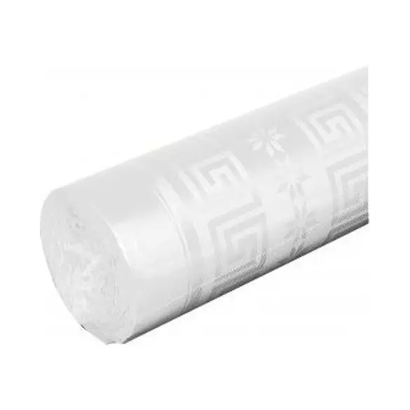 Décoration de table, nappe en papier, Blanche