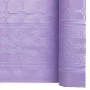Décoration de table, nappe en papier, lilas