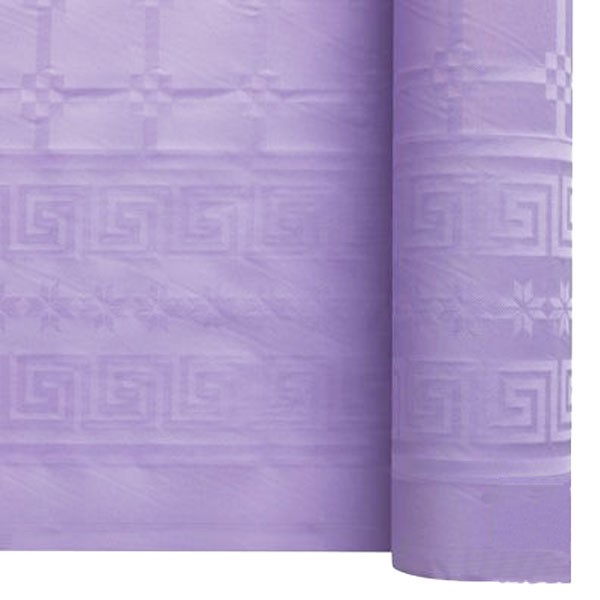 Décoration de table, nappe en papier, lilas