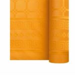 Décoration de table, nappe en papier, mandarine