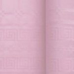 Décoration de table, nappe en papier, rose pastel