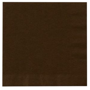 Décoration de table, serviettes, papier, chocolat