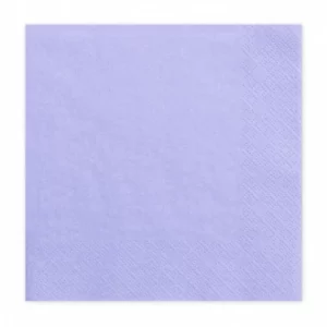 Décoration de table, serviettes, papier, lilas
