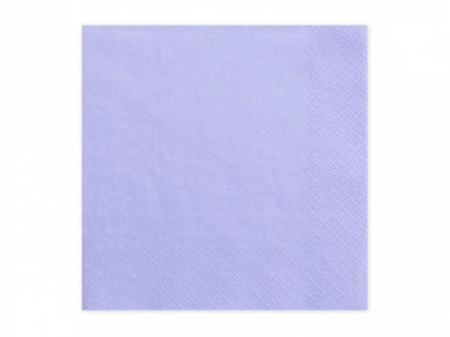 Décoration de table, serviettes, papier, lilas