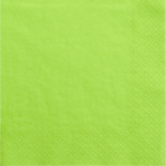 Décoration de table, serviettes, papier, vert anis