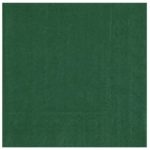 Décoration de table, serviettes, papier, vert sapin