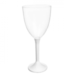 Décoration de table, verres à vin, blanc