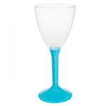 Décoration de table, verres à vin, turquoise