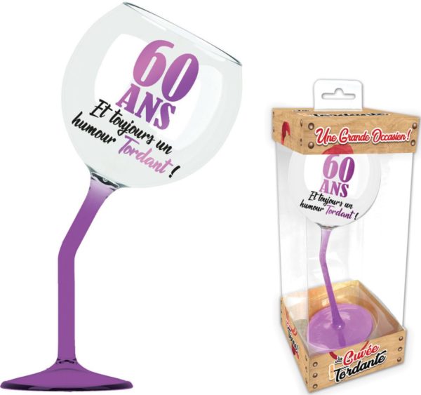 Humoristique, mugs et verres, 60 ans