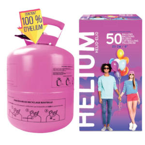 Bouteille Hélium Compressée 50 Ballons