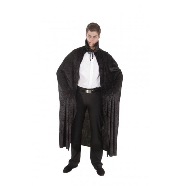 Accessoires de fêtes, capes, vampire, noir, 140 cm