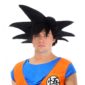 Accessoires de fêtes, perruques, goku saiyan, noire