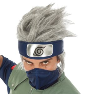 Accessoires de fêtes, perruques, kakashi