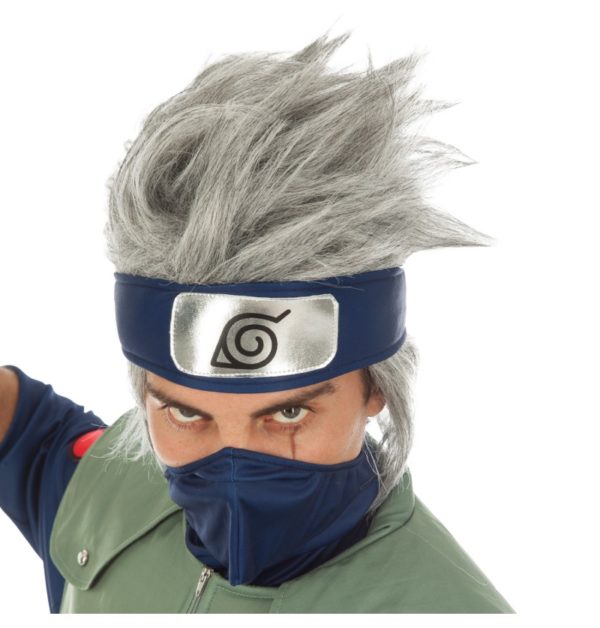 Accessoires de fêtes, perruques, kakashi