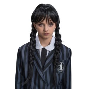 Accessoires de fêtes, perruques, mercredi enfant