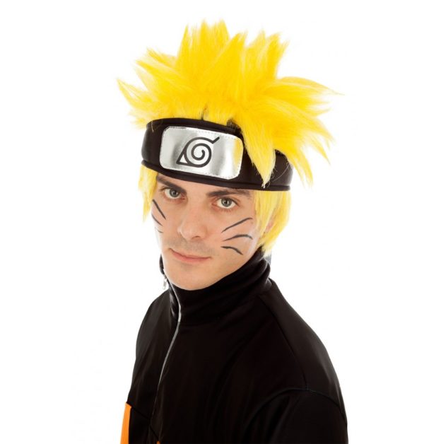 Accessoires de fêtes, perruques, naruto, shippuden