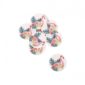 Anniversaire adulte, flamant rose, confettis