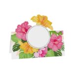 Anniversaire adulte, tropicales, marque places