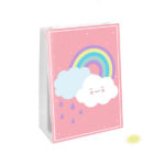 Anniversaire enfant, arc en ciel, sacs à bonbons