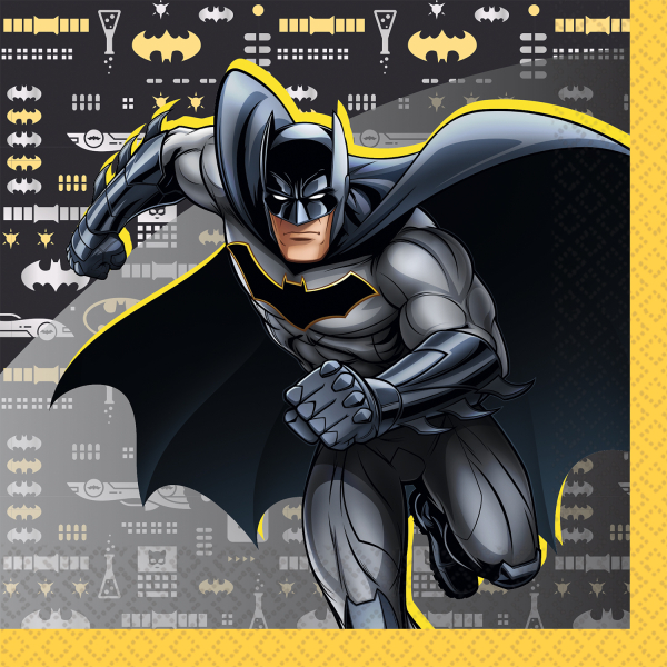 Anniversaire enfant, Batman, serviettes