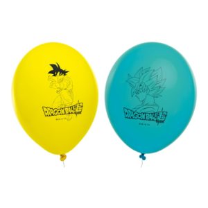 Anniversaire enfant, dragon ball z, ballons latex