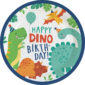 Anniversaire enfant, Happy Dinosaure, assiettes