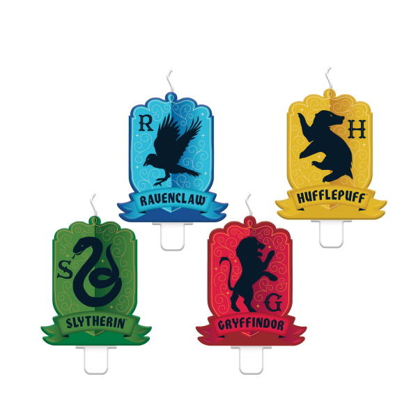 Anniversaire enfant, harry potter, bougies, houses