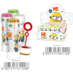 Anniversaire enfant, jeux et jouets, bulle à savon, minions