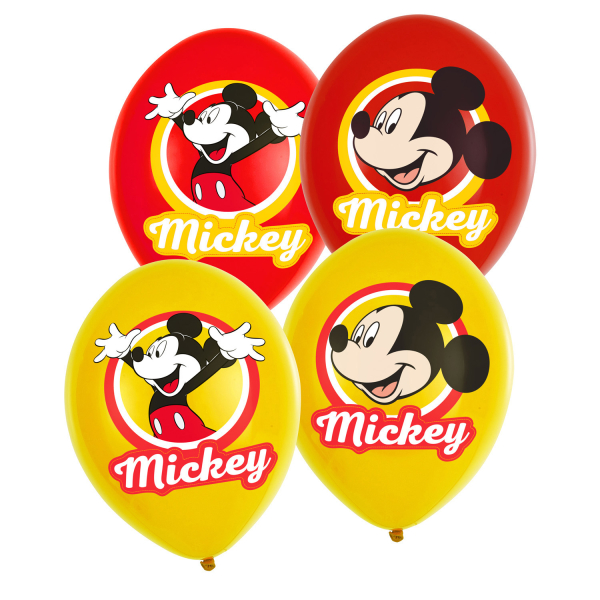 Anniversaire enfant, mickey mouse, ballons latex