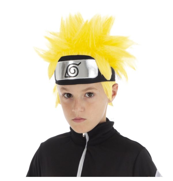 Anniversaire enfant, naruto, perruque, enfant