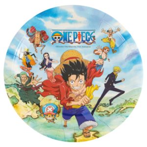 Anniversaire enfant, one piece, assiettes