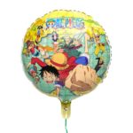 Anniversaire enfant, one piece, ballons, rond