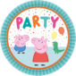 Anniversaire enfant, Peppa pig, assiettes
