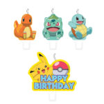 Anniversaire enfant, Pokémon, bougies
