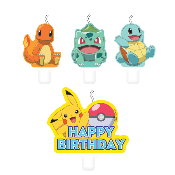 Anniversaire enfant, Pokémon, bougies