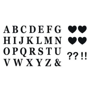 DECORATIONDESALLE-LETTRESADHESIVES-NOIR-SYMBOLE