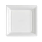 Décoration de table, assiettes, blanches, 18 cm