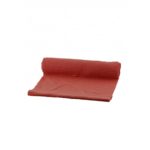 Décoration de table, chemin de table, gaufré, terracotta