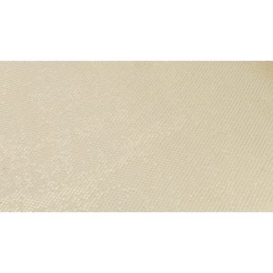Décoration de table, chemin de table, glossy, ivoire