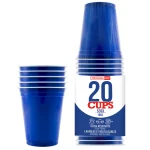 Décoration de table, gobelets, cups, bleu