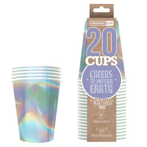 Décoration de table, gobelets, cups, rainbow