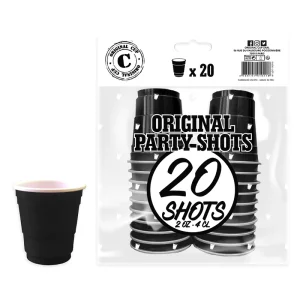 Décoration de table, Shooters, Original cup, noir