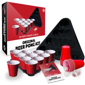 Humoristique, jeux, kit bière pong