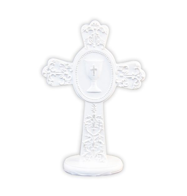 Occasions spéciales, communion, figurines, croix, communiant