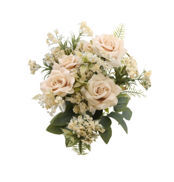 Occasions spéciales, mariage, décoration florale, roses IVOIRE